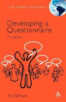 Developing a Questionnaire (PDF eBook)
