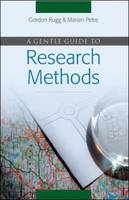 A Gentle Guide to Research Methods (PDF eBook)